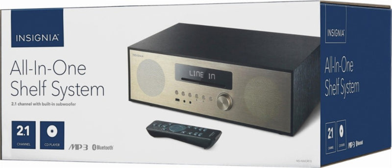 Insignia 80W All-In-One 2.1 Stereo Shelf Audio System with Bluetooth NS-HAIOR18 - Insignia - Simple Cell Shop, Free shipping from Maryland!