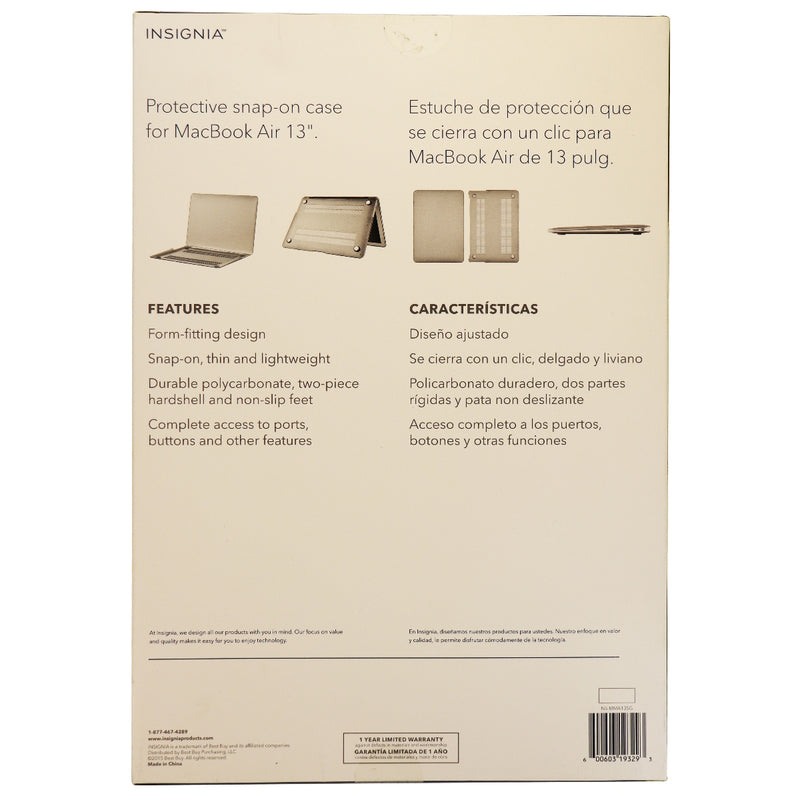 Insignia Hard Shell Case for Apple MacBook Air 13 Inch - Gray - Insignia - Simple Cell Shop, Free shipping from Maryland!