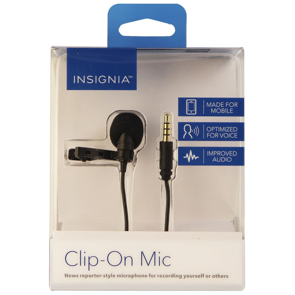 Insignia Clip on Mic Made for Mobile, Optimized for Voice, Improved Audio, Black - Insignia - Simple Cell Shop, Free shipping from Maryland!