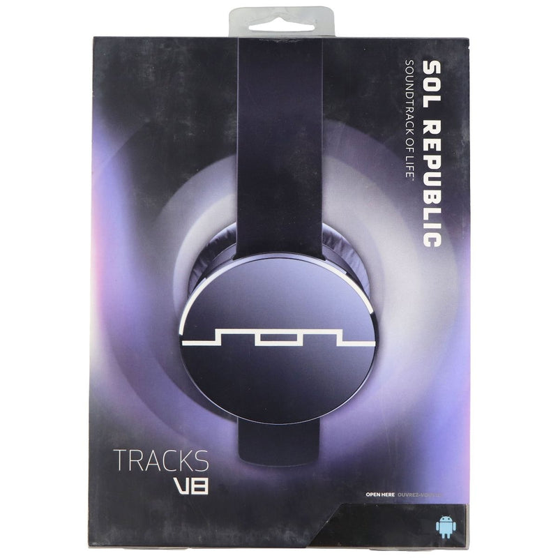 Sol Republic Tracks V8 On-Ear Wired Headphones with In-line Microphone - Black - SOL Republic - Simple Cell Shop, Free shipping from Maryland!