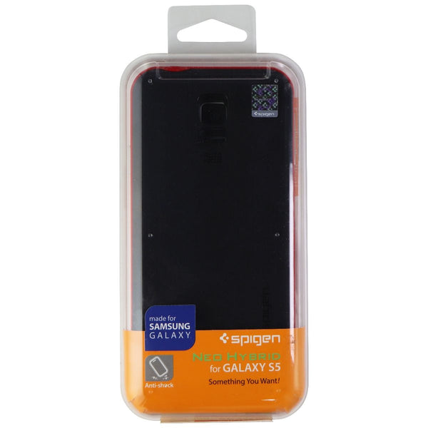 Spigen Neo Hybrid Case For Samsung Galaxy S5 - Black / Dante Red - Spigen - Simple Cell Shop, Free shipping from Maryland!