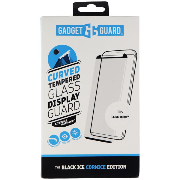 Gadget Guard Black Ice Cornice Curved Glass Protector for LG G8 ThinQ - Clear - Gadget Guard - Simple Cell Shop, Free shipping from Maryland!