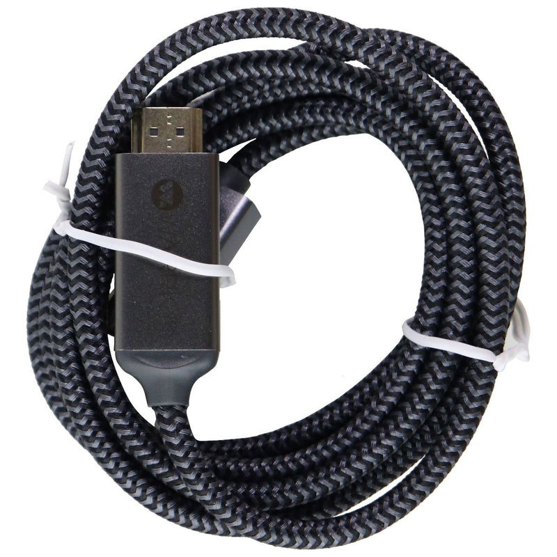 Warrky Braided (6-Foot) 4K HDMI to DP DisplayPort Audio/Video Cable - Black/Gray - Warrky - Simple Cell Shop, Free shipping from Maryland!
