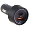 ZEEHOO (5.4A/45W) USB-C & USB Car Charging Adapter - Black (Z0619) - ZEEHOO - Simple Cell Shop, Free shipping from Maryland!