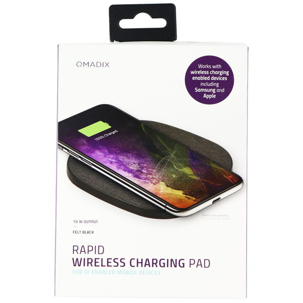 QMADIX Rapid Wireless Charger 10W Charging Pad - Qmadix - Simple Cell Shop, Free shipping from Maryland!