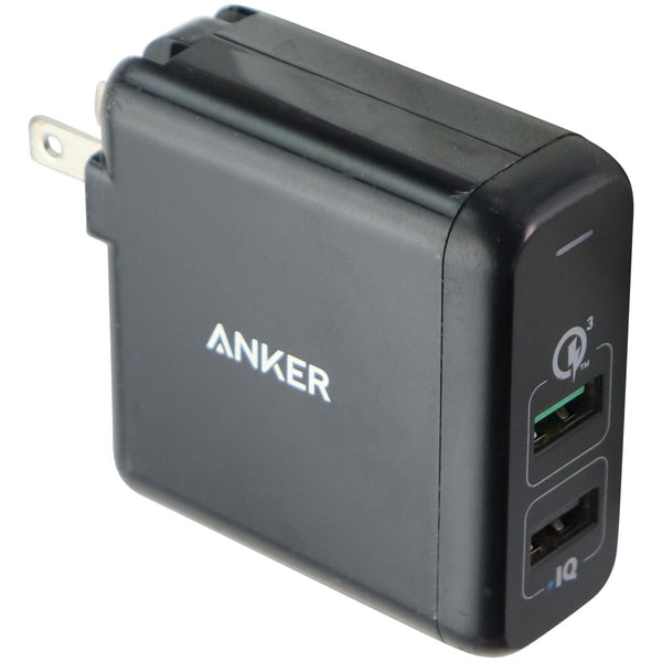 Anker PowerPort 2 Dual USB Wall Charger with QC 3.0 Black (A2024) - Anker - Simple Cell Shop, Free shipping from Maryland!