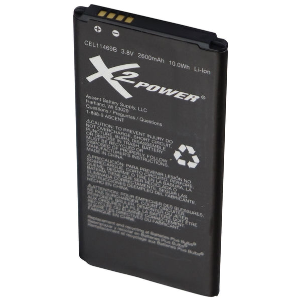 X2 Power Rechargeable 3.8V 2600mAh Battery - Black (CEL11469B) - X2 Power - Simple Cell Shop, Free shipping from Maryland!