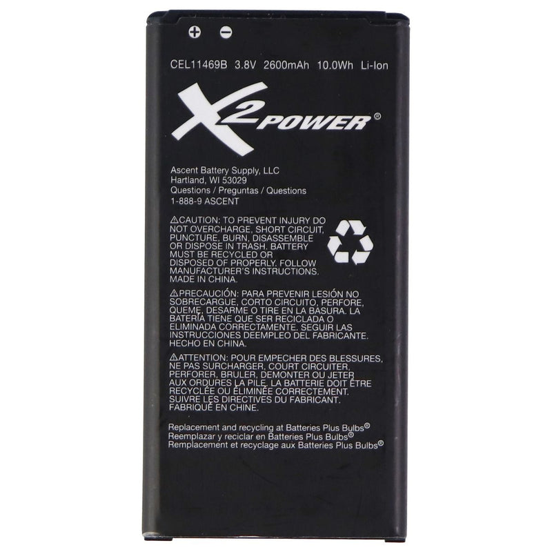 X2 Power Rechargeable 3.8V 2600mAh Battery - Black (CEL11469B) - X2 Power - Simple Cell Shop, Free shipping from Maryland!