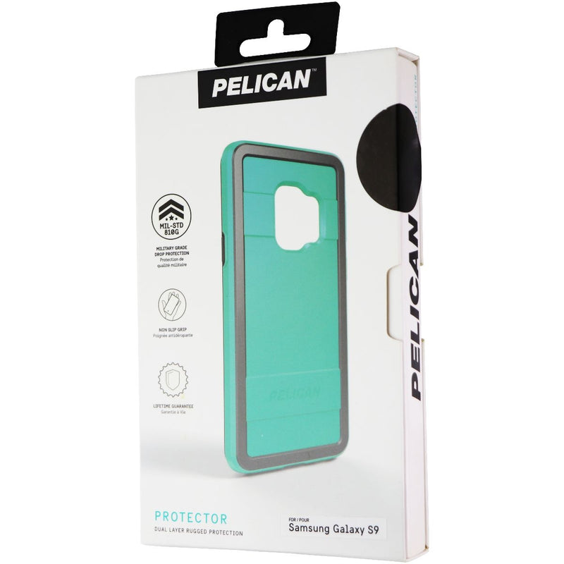 Pelican (C38000-001A-AQGY) Protector Case for Samsung Galaxy S9 - Aqua/Grey - Pelican - Simple Cell Shop, Free shipping from Maryland!