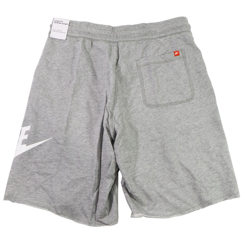 Nike Mens Aw77 French Terry Alumni Shorts - Grey/White (Size: Large) - Nike - Simple Cell Shop, Free shipping from Maryland!