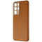 Samsung Leather Back Cover for Galaxy S21 Ultra & S21 Ultra 5G - Brown - Samsung Electronics - Simple Cell Shop, Free shipping from Maryland!