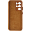 Samsung Leather Back Cover for Galaxy S21 Ultra & S21 Ultra 5G - Brown - Samsung Electronics - Simple Cell Shop, Free shipping from Maryland!