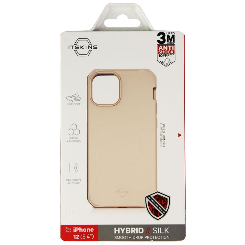 ITSKINS Hybrid Silk Protective Case for Apple iPhone 12 Mini - Light Pink - ITSKINS - Simple Cell Shop, Free shipping from Maryland!