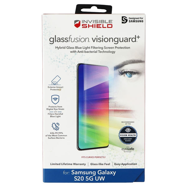 ZAGG (Glass Fusion VisionGuard+) Screen Protector for Samsung Galaxy S20 5G UW - Zagg - Simple Cell Shop, Free shipping from Maryland!