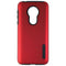 Incipio DualPro Smartphone Case for Motorola Moto G7 Power - Red/Black