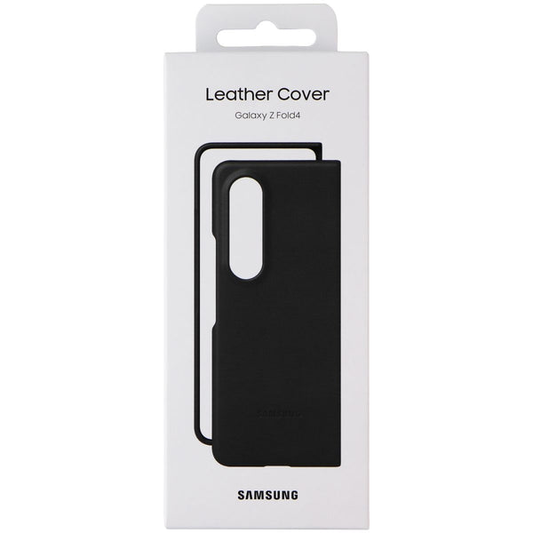 Samsung Official Leather Cover for Samsung Galaxy Z Fold4 - Black - Samsung - Simple Cell Shop, Free shipping from Maryland!
