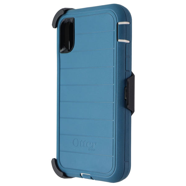 OtterBox Defender Pro Series Case and Holster for Apple iPhone XR - Blue / White - OtterBox - Simple Cell Shop, Free shipping from Maryland!