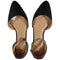 Lane Bryant Dream Cloud Two-Piece Ankle Strap Flats - Black (Size: 11W)