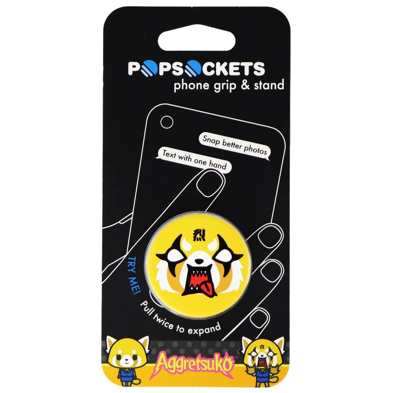 PopSockets: Collapsible Grip & Stand for Phones Tablets - Aggretsuko Face - PopSockets - Simple Cell Shop, Free shipping from Maryland!