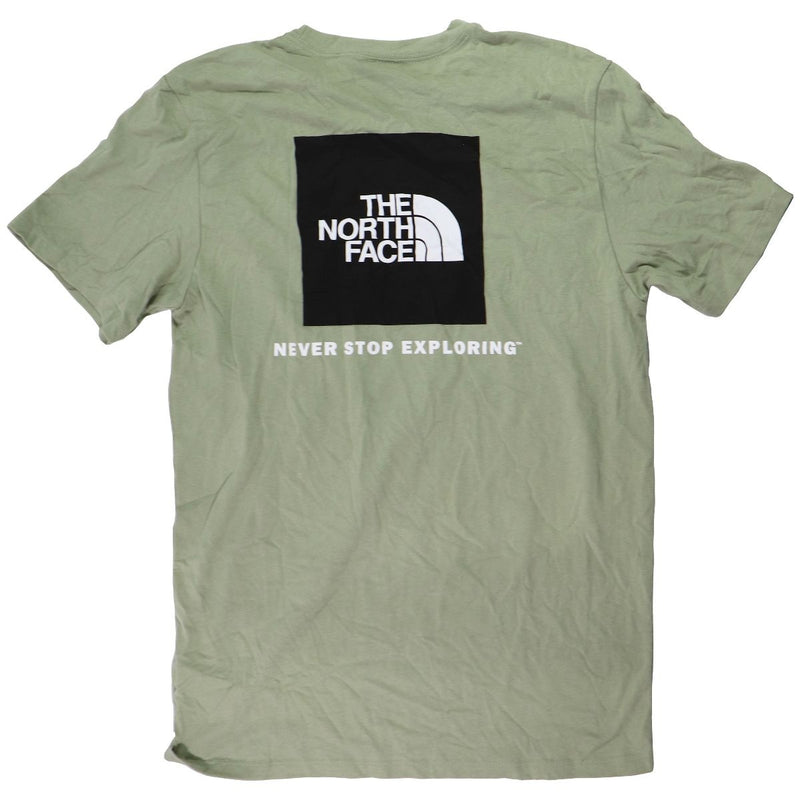 The North Face - Mens Short Sleeve T-Shirt - Tea Green/Black Logo - The North Face - Simple Cell Shop, Free shipping from Maryland!
