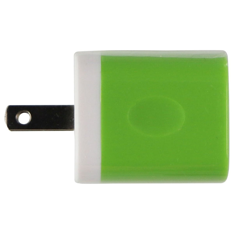 Universal (5V/2.1A) Dual USB Charger Travel Adapter - Green/White (PT-WC-13GRN) - Unbranded - Simple Cell Shop, Free shipping from Maryland!