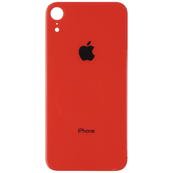 Repair Part - Back Glass Panel for Apple iPhone XR - Orange with Logo - Unbranded - Simple Cell Shop, Free shipping from Maryland!