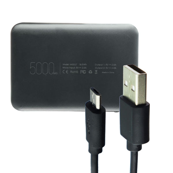 MIISSO Ultra-Thin Power Bank 5000mAh Portable USB Power Bank - Black - MISSO - Simple Cell Shop, Free shipping from Maryland!