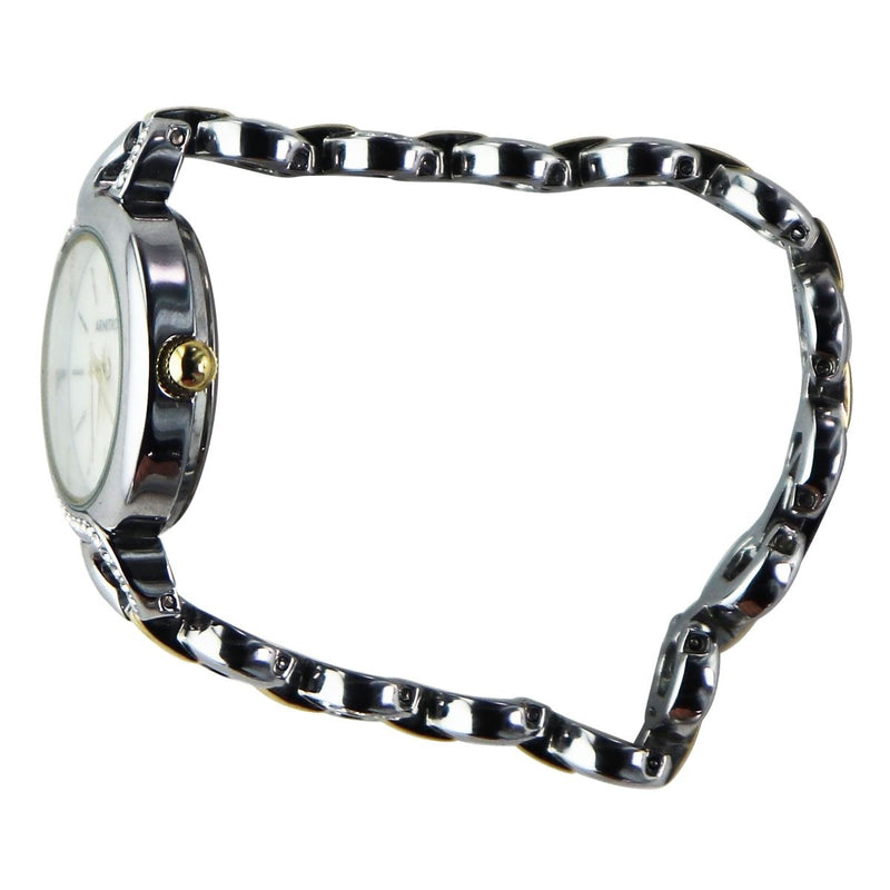 Armitron Womens Crystal Two Tone Stainless Steel Watch Bracelet - Steel/Gold - Armitron - Simple Cell Shop, Free shipping from Maryland!