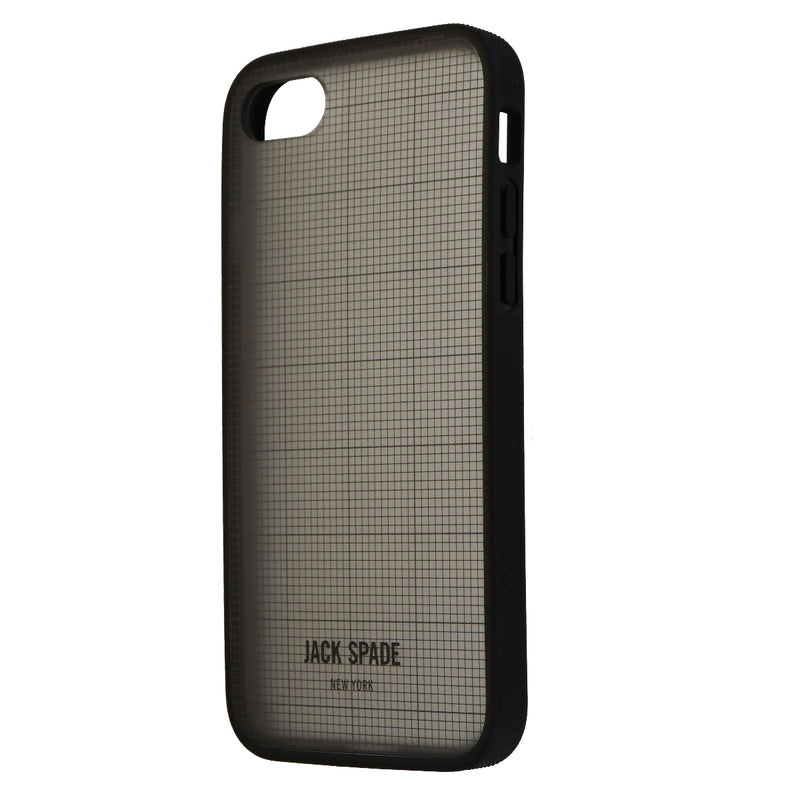 Jack Spade New York Hybrid Case Cover for Apple iPhone 7 - Grid pattern / Black - Jack Spade - Simple Cell Shop, Free shipping from Maryland!