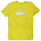 Lacoste Short Sleeve Logo Tee for Men - Yellow (Size M)