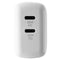 Case-Mate FUEL (40-Watt) Dual USB-C PD Wall Power Adapter - White - Case-Mate - Simple Cell Shop, Free shipping from Maryland!