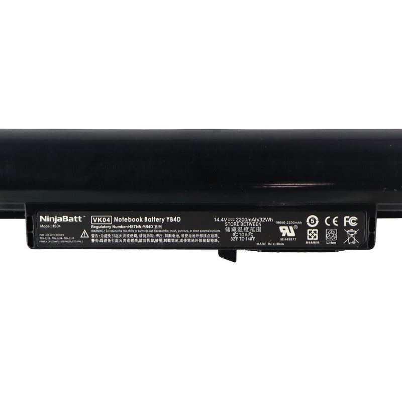 NinjaBatt Replacement HS04 Battery for HP Laptops (2200mAh/33Wh) - NINJABATT - Simple Cell Shop, Free shipping from Maryland!