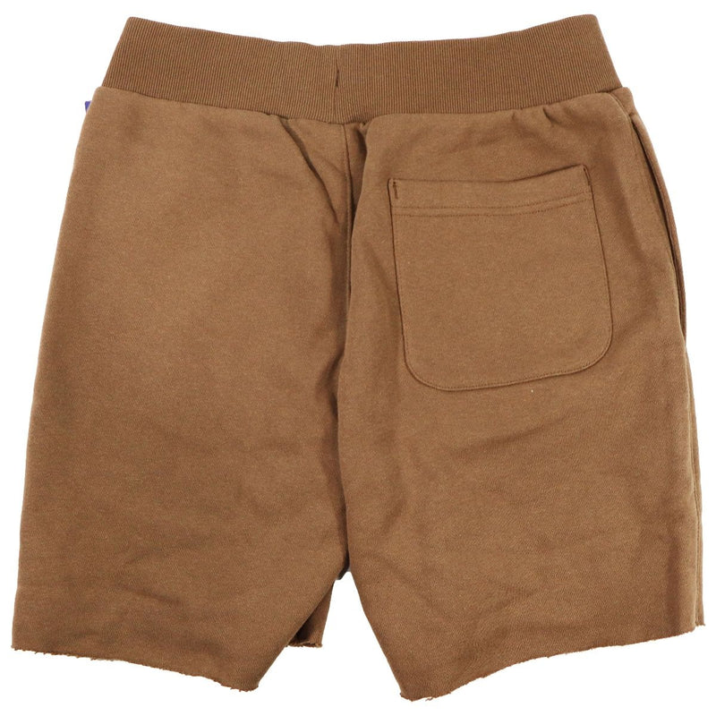 Mens Champion Reverse Weave Cut-off Shorts - Latte Brown / Small - Champion - Simple Cell Shop, Free shipping from Maryland!