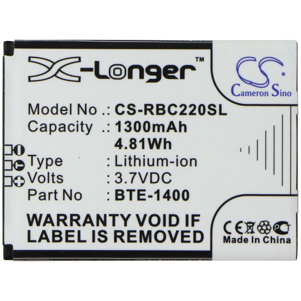 Cameron Sino (CS-RBC220SL) Lithium-Ion Battery (3.7V/4.81Wh/1300mAh) - Cameron Sino - Simple Cell Shop, Free shipping from Maryland!