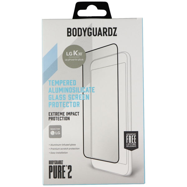 BodyGuardz Pure 2 Series Tempered Glass for LG K30 & Phoenix Plus - Clear - BODYGUARDZ - Simple Cell Shop, Free shipping from Maryland!