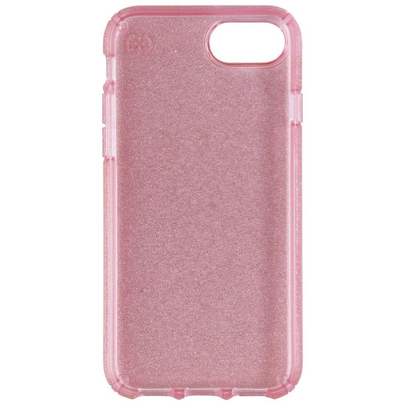 Speck Presidio Clear + Glitter Case for iPhone 8/7/6s - Gold Glitter/Bella Pink