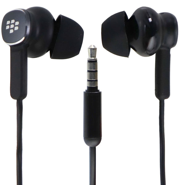 BlackBerry Wired 3.5mm In-Ear Headset with In-Line Mic/Remote - Black (WH70) - Blackberry - Simple Cell Shop, Free shipping from Maryland!