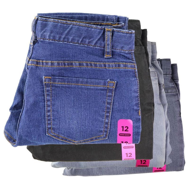 Children&#39;s Place Girls Skinny Jean Denim Bundle/Kids Size 12 - 4 Pack