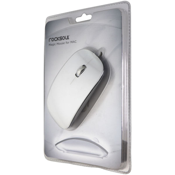 RockSoul Magic Wired USB Mouse for Mac and Windows - White - RockSoul - Simple Cell Shop, Free shipping from Maryland!