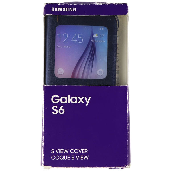 Samsung Official S View Cover for Galaxy S6 - Dark Blue (EF-CG920PBE) - Samsung - Simple Cell Shop, Free shipping from Maryland!