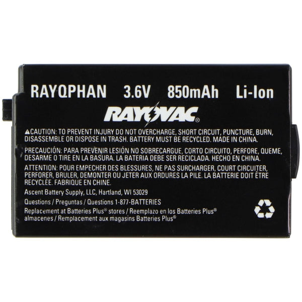 RAYOVAC RAYQPHAN (3.6V/850mAh) Li-Ion Rechargeable Battery - Rayovac - Simple Cell Shop, Free shipping from Maryland!