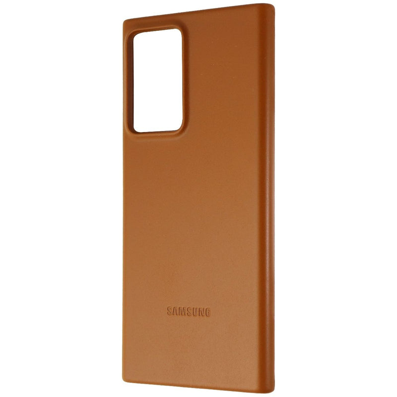 Samsung Official Leather Back Cover for Galaxy Note20 Ultra 5G - Brown - Samsung Electronics - Simple Cell Shop, Free shipping from Maryland!