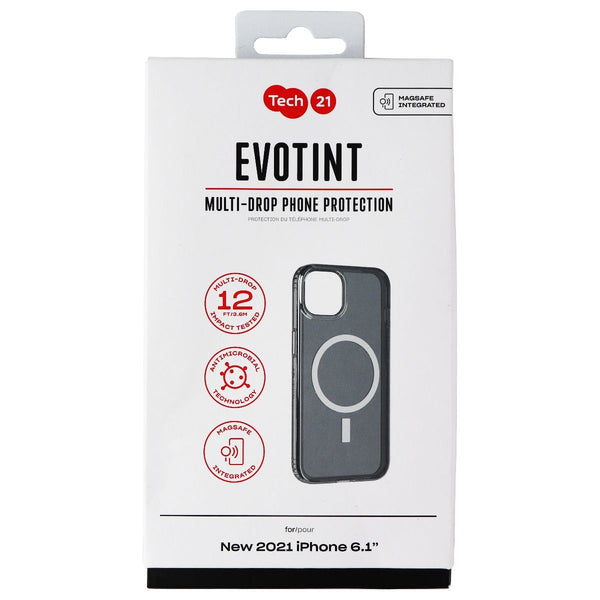 Tech21 Evo Tint Series For Magsafe Hard Case for Apple iPhone13 / 14 - Ash Black - Tech21 - Simple Cell Shop, Free shipping from Maryland!