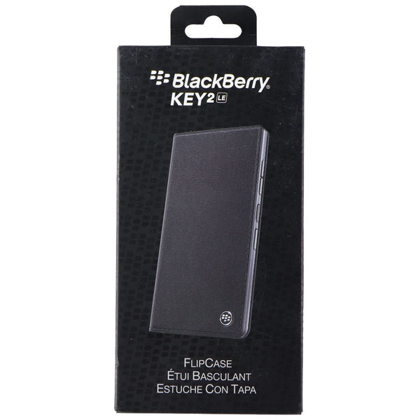 BlackBerry Key2 LE Flip Case - Black (FCE100-3AALEU1) - Blackberry - Simple Cell Shop, Free shipping from Maryland!