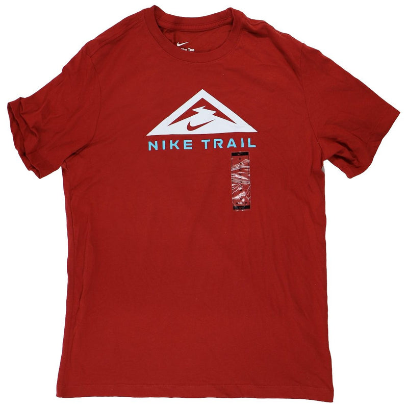 Nike Dri-Fit Nike Trail T-Shirt - Brick Red /Blue (Mens Medium) D02276-689 - Nike - Simple Cell Shop, Free shipping from Maryland!