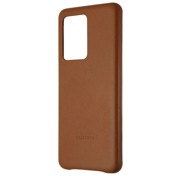 Samsung Leather Back Cover for Galaxy S20 Ultra 5G - Brown (EF-VG988LAEGUS) - Samsung Electronics - Simple Cell Shop, Free shipping from Maryland!