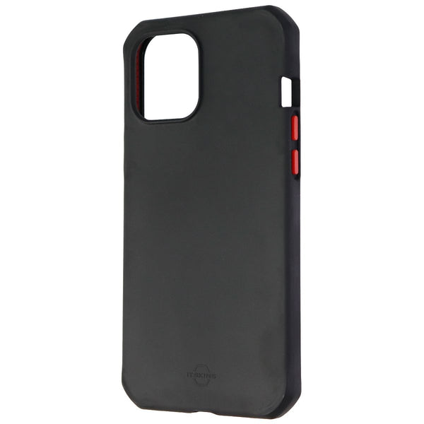 ITSKINS Supreme Solid Case for Apple iPhone 12 Pro Max - Black / Red Buttons - ITSKINS - Simple Cell Shop, Free shipping from Maryland!