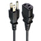 HONGLIN Computer Power Supply Cable (HL-002 E254927) - Black
