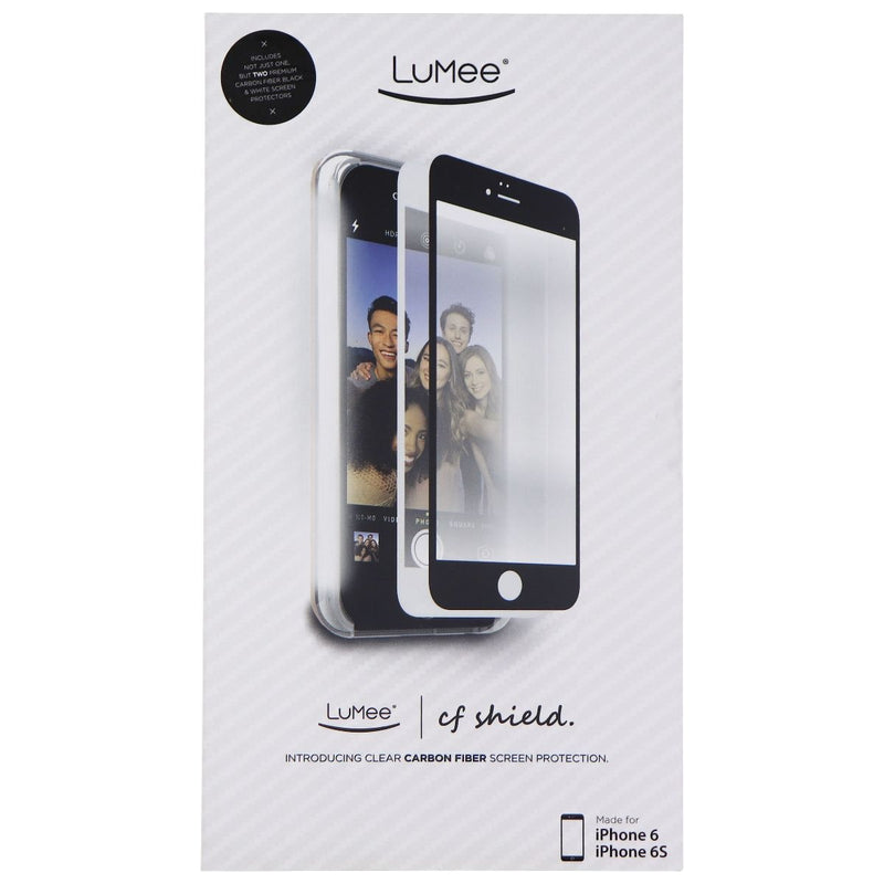 Lumee Glass Screen Protector (2 Pack) for Apple iPhone 6s / 6 - Black / White - LuMee - Simple Cell Shop, Free shipping from Maryland!