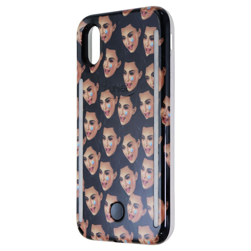 Lumee Iphone X Led Case LuMee Duo Selfie LED Case For IPhone Xs/X Kimoji Cry Lumee Iphone X Led Case LuMee Duo Selfie LED Case For IPhone Xs/X Kimoji Cry